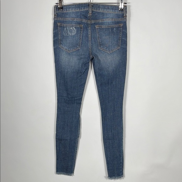 Harper Distressed Blue Jeans - Picture 6 of 8